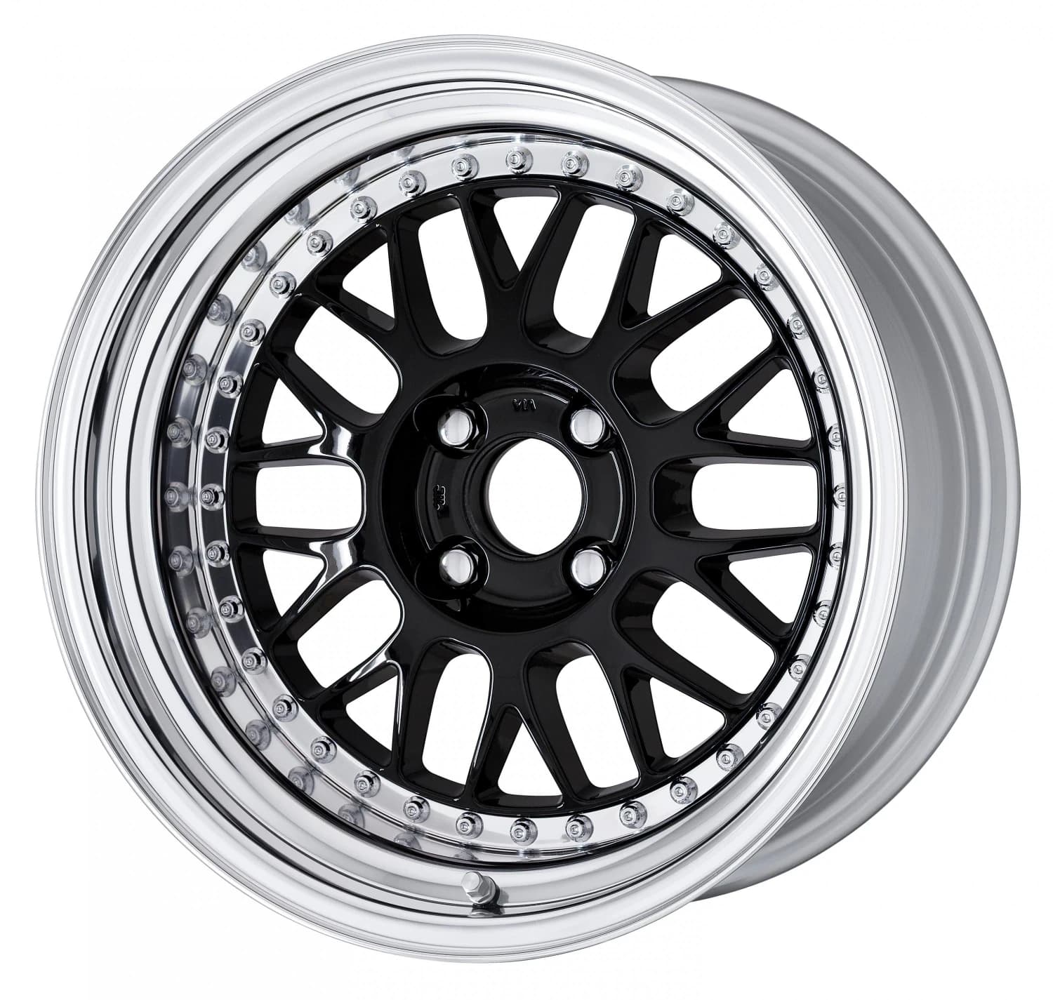 Легкосплавний диск 16" Work Wheels Meister M1-3P 16x7 BLANK чорний (BLK) - фото My Tuning Lab