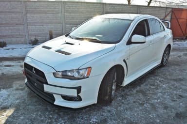 Передній сплітер Maxton Mitsubishi Lancer Evo X V.2 - фото My Tuning Lab