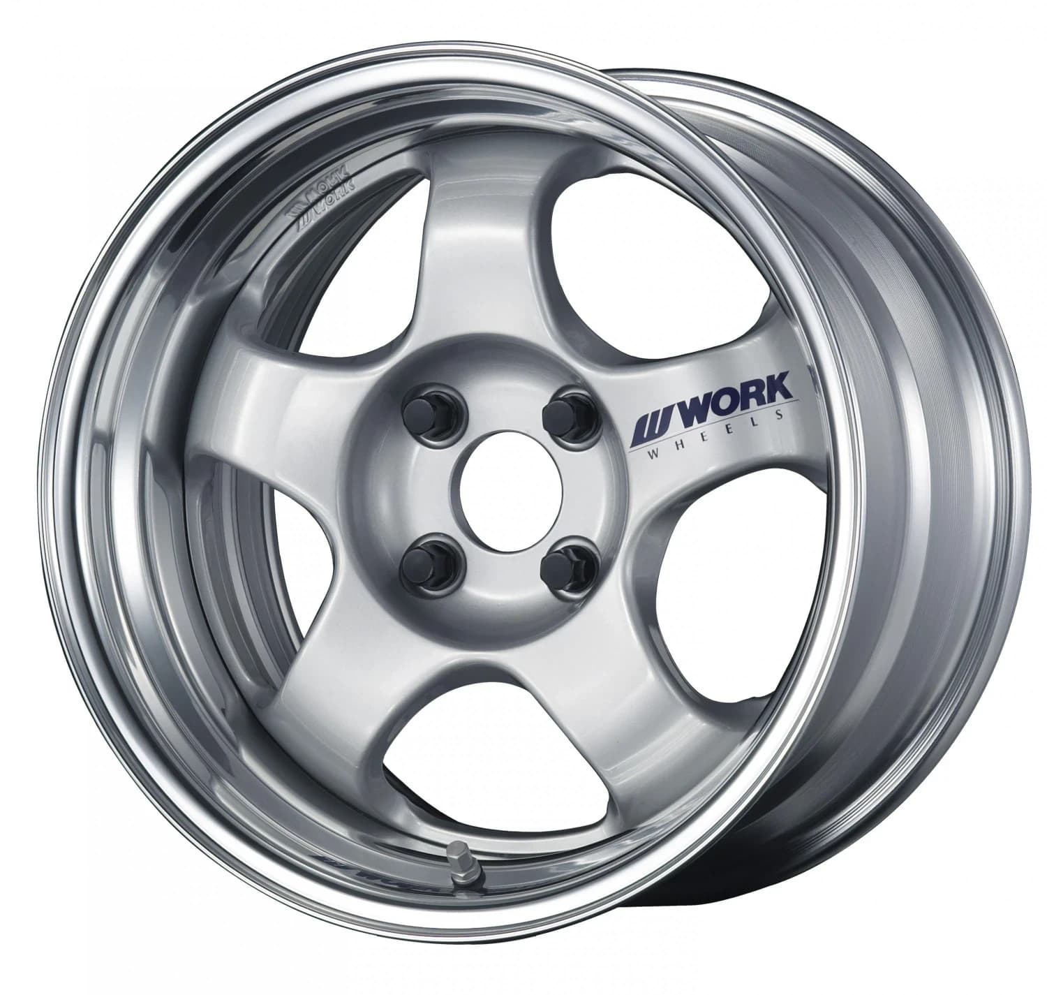 Легкосплавний диск 15" Work Wheels Meister S1-2P 15x8,5 BLANK срібний (SIL) - фото My Tuning Lab
