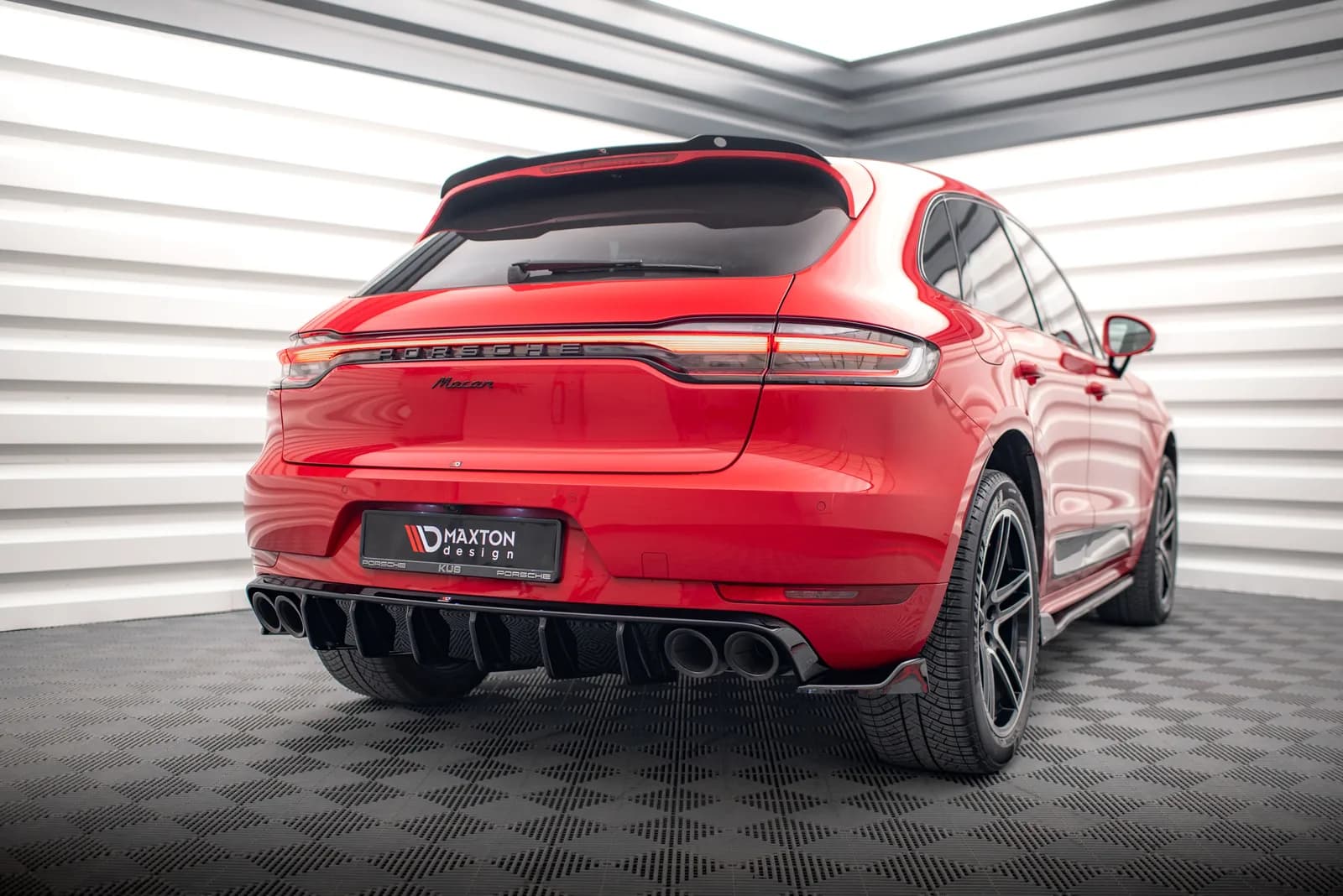 Задня накладка Maxton Porsche Macan Mk1 / GTS Mk1 / Sport Design Mk1 Facelift - фото My Tuning Lab