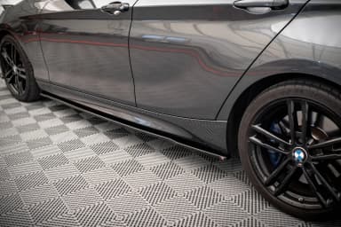 Накладки на пороги V.2 Maxton BMW 1 F20 M135i / M140i / M-пакет - фото My Tuning Lab