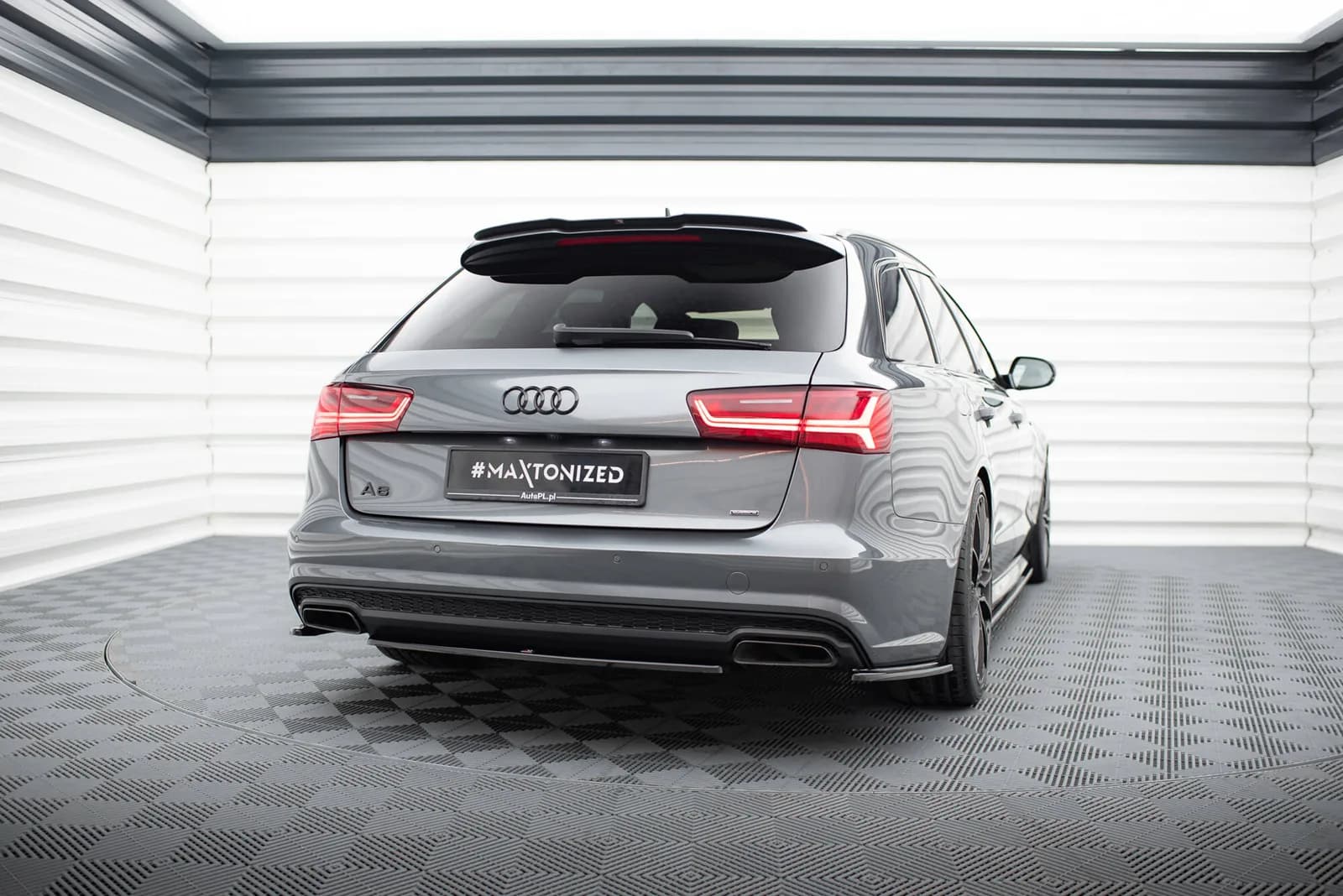 Задній сплітер Maxton Audi A6 / A6 C7 S-line/ S6 C7 Facelift - фото My Tuning Lab