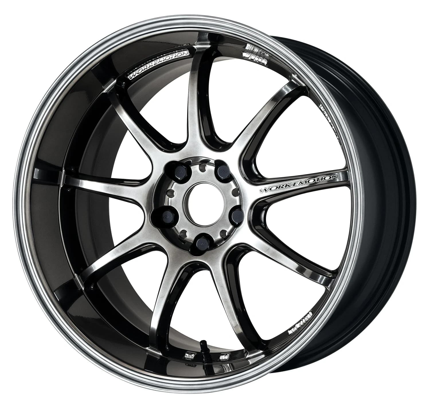 Легкосплавний диск 18" Work Wheels Work Emotion D9R 18x8,5 BLANK Glim чорний (GTK) - фото My Tuning Lab