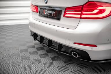 Задній дифузор Street Pro Maxton BMW 5 Sedan G30 - фото My Tuning Lab