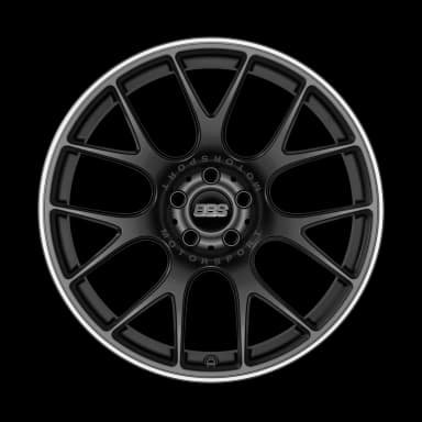 Легкосплавний диск 20" BBS CH-R 20x10,5 ET35 5x120 чорний сатиновий - фото My Tuning Lab
