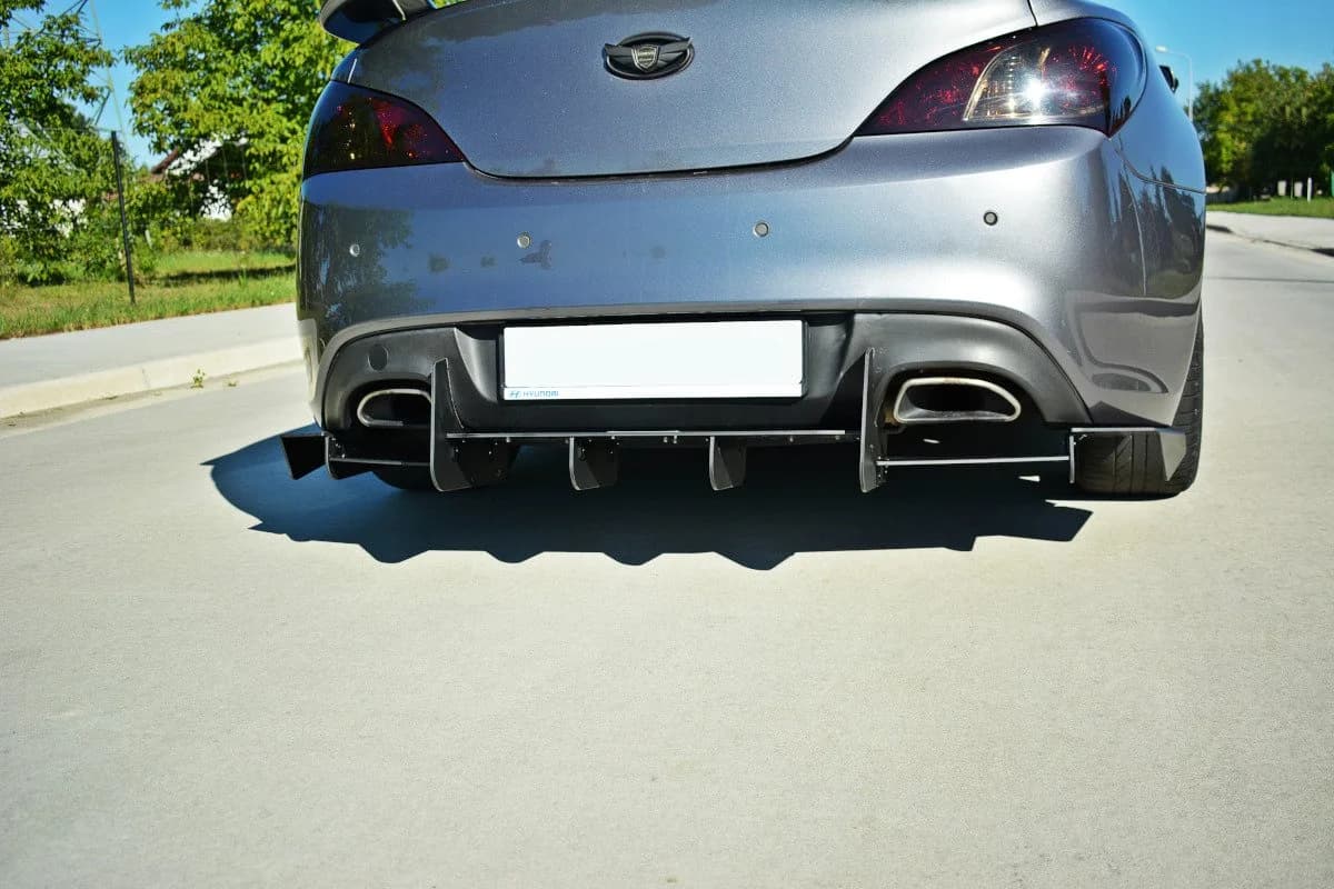 Задній дифузор Maxton Hyundai Genesis Coupe MK1 - фото My Tuning Lab