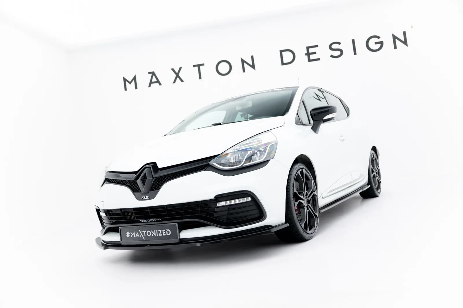 Maxton Design Передній сплітер RENAULT CLIO MK4 RS - фото My Tuning Lab