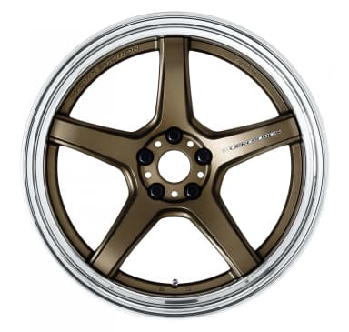 Легкосплавний диск 19" Work Wheels Work Emotion T5R-2P Step Rim 19x10,5 BLANK Matte бронза (AHG) - фото My Tuning Lab