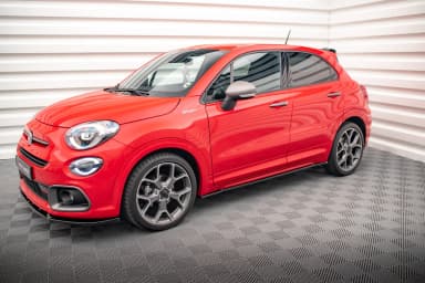 Накладки на пороги Maxton Fiat 500X Sport Mk1 Facelift - фото My Tuning Lab