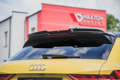 Продовження спойлера Maxton Audi A1 S-Line GB (чорний глянець) - фото My Tuning Lab