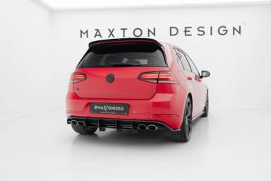 Задній дифузор Maxton Volkswagen Golf R Mk7 Facelift - фото My Tuning Lab