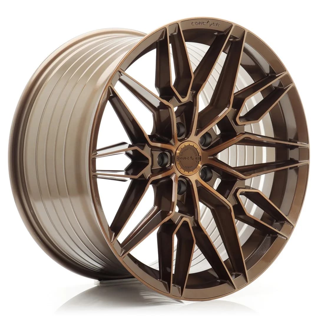 Легкосплавний диск 19" Concaver CVR6 19x8,5 ET45 5x108 брашований бронза - фото My Tuning Lab