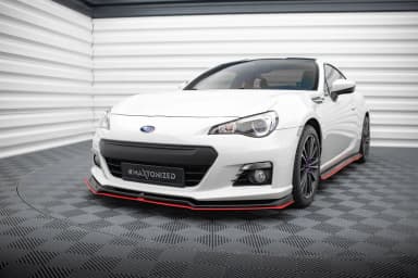 Передній сплітер V.3 Maxton Subaru BRZ - фото My Tuning Lab