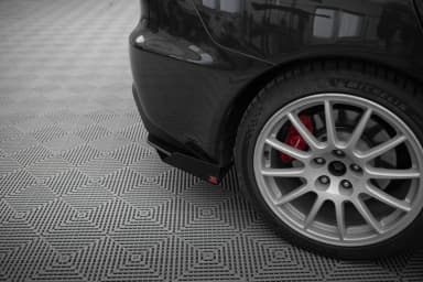 Задні сплітери Boczne Street Pro + Flaps Maxton Mitsubishi Lancer EVO X - фото My Tuning Lab