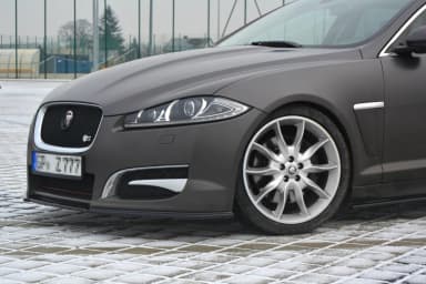 Maxton Design Передній сплітер JAGUAR XF (X250) MK1 SPORTBRAKE S-PACK - фото My Tuning Lab