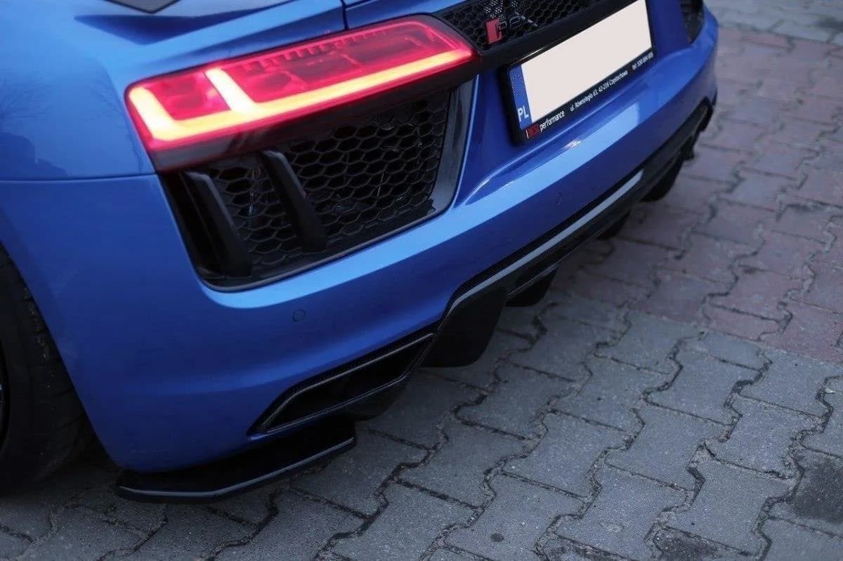 Задні сплітери boczne Maxton Audi R8 MK2 (чорний глянець) - фото My Tuning Lab