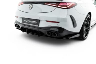 Задній дифузор Street Pro + Flaps Maxton Mercedes-AMG CLE 53 Aero C236 - фото My Tuning Lab