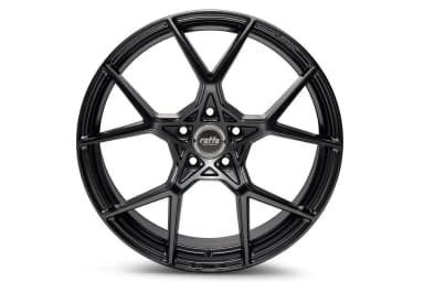 Легкосплавний диск 19" Raffa RF-03 19x8,5 ET45 5x112 Glossy-чорний - фото My Tuning Lab