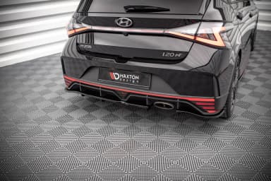 Задній сплітер (Z Dyfuzorem) Maxton Hyundai I20 N Mk3 - фото My Tuning Lab
