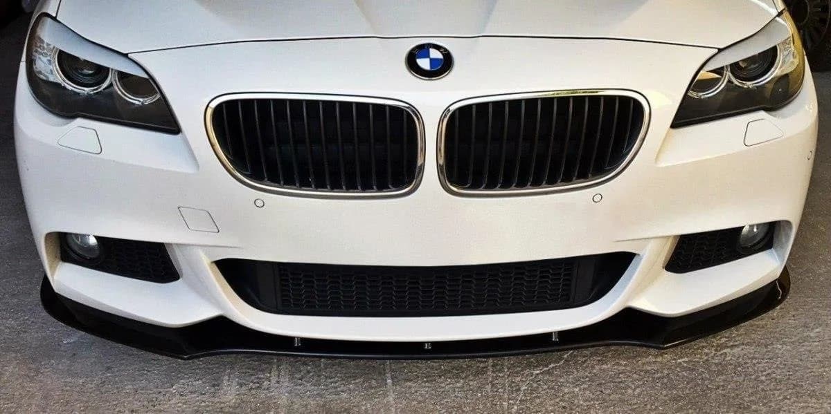 Передній сплітер Maxton V1 BMW 5 F10/F11 M-пакет (чорний глянець) - фото My Tuning Lab