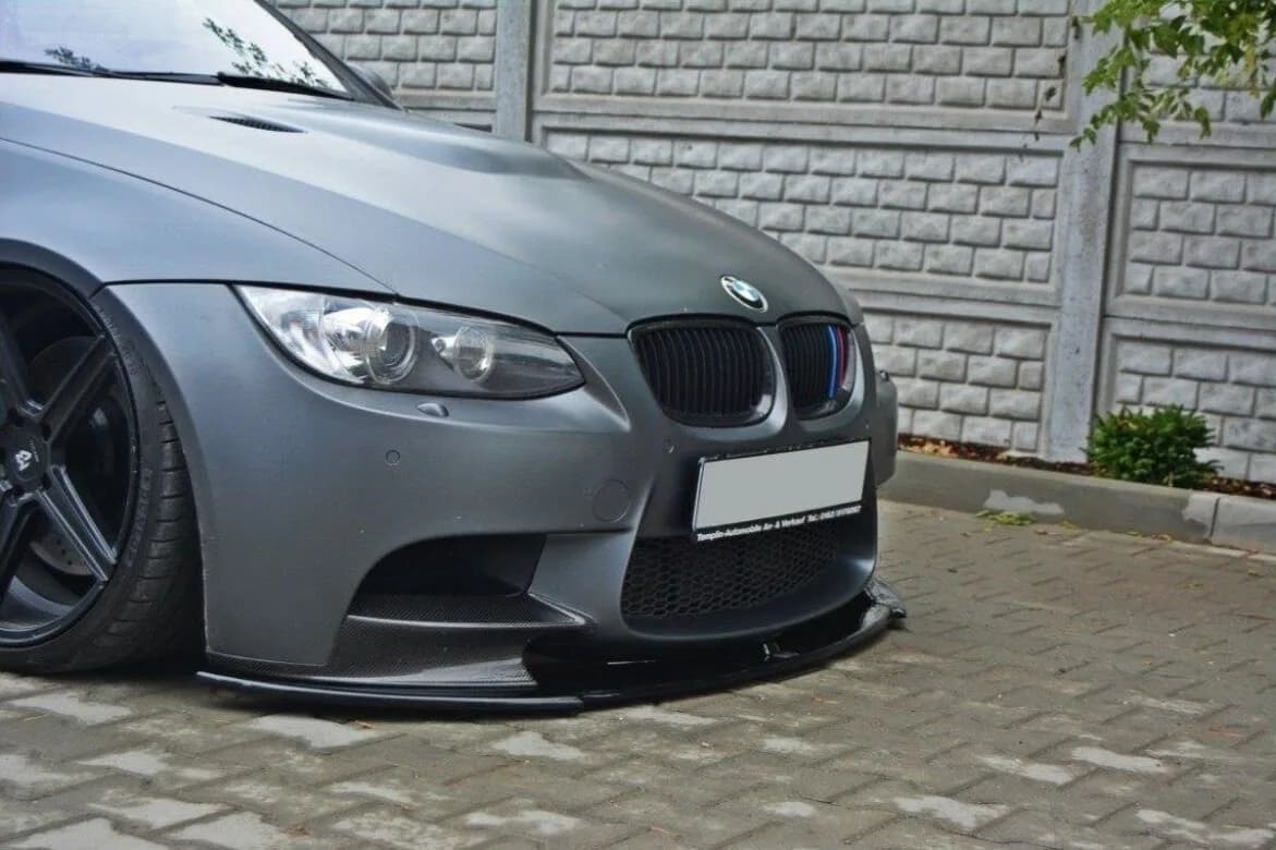 Передній сплітер Maxton BMW M3 M Performance Coupe E92 / Cabrio E93 - фото My Tuning Lab