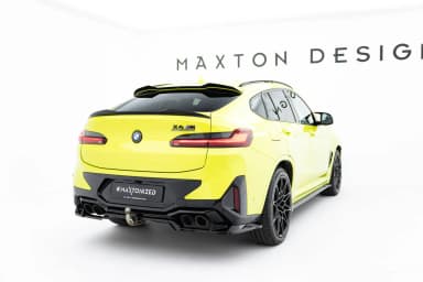 Задній сплітер (Z Dyfuzorem) Maxton BMW X4M F98 Facelift - фото My Tuning Lab