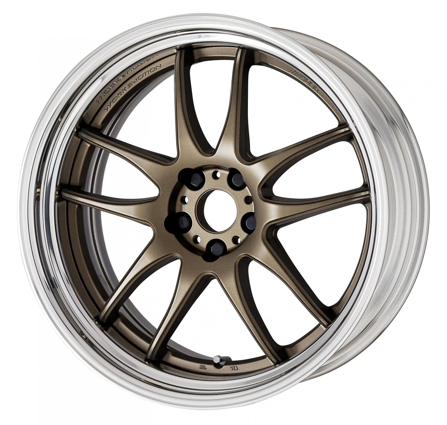 Легкосплавний диск 19" Work Wheels Work Emotion CR-2P Step Rim 19x9,5 BLANK Matte бронза (AHG) - фото My Tuning Lab