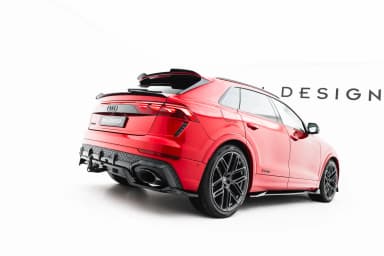 Задній сплітер (Z Dyfuzorem) Maxton Audi RSQ8 Mk1 Facelift - фото My Tuning Lab