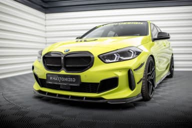 Karbonowy Передній сплітер Prepreg Maxton BMW 1 M-пакет / M135i / 128ti F40 - фото My Tuning Lab
