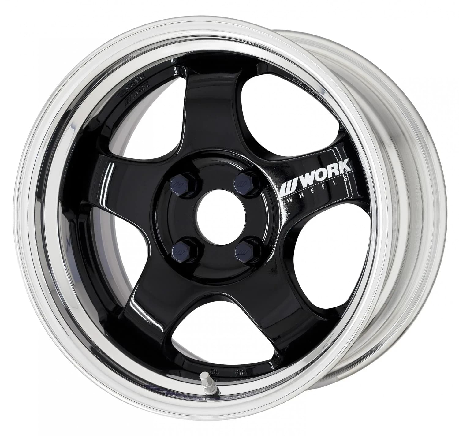 Легкосплавний диск 15" Work Wheels Meister S1-2P 15x8,5 BLANK чорний (BLK) - фото My Tuning Lab