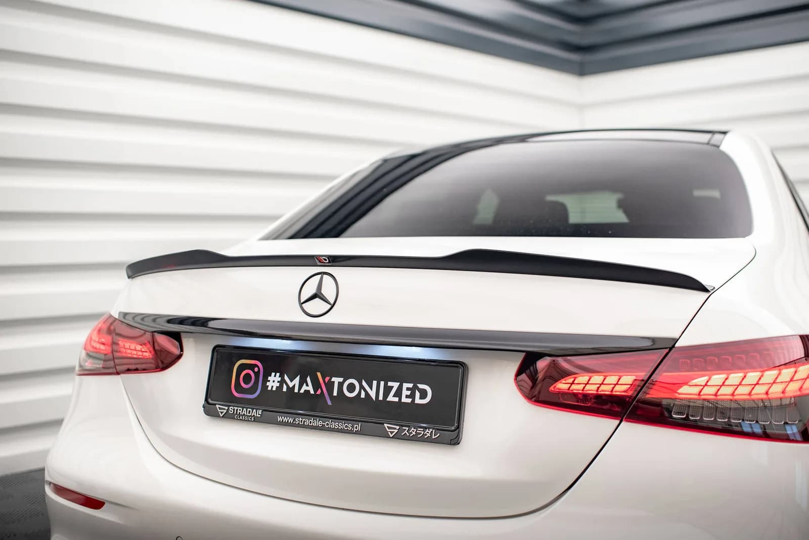 Спойлер Maxton Mercedes-Benz E Sedan AMG-Line W213 Facelift - фото My Tuning Lab