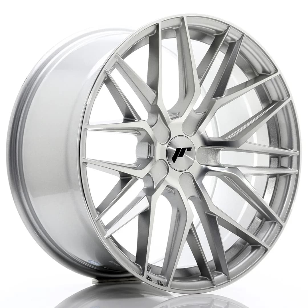 Легкосплавний диск 19" Japan Racing JR28 19x9,5 ET40 5x112 срібний з фрезеруванням - фото My Tuning Lab