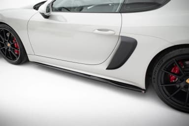 Накладки на пороги V.1 Maxton Porsche 718 Cayman GTS 982c / 718 Boxster GTS 982 - фото My Tuning Lab