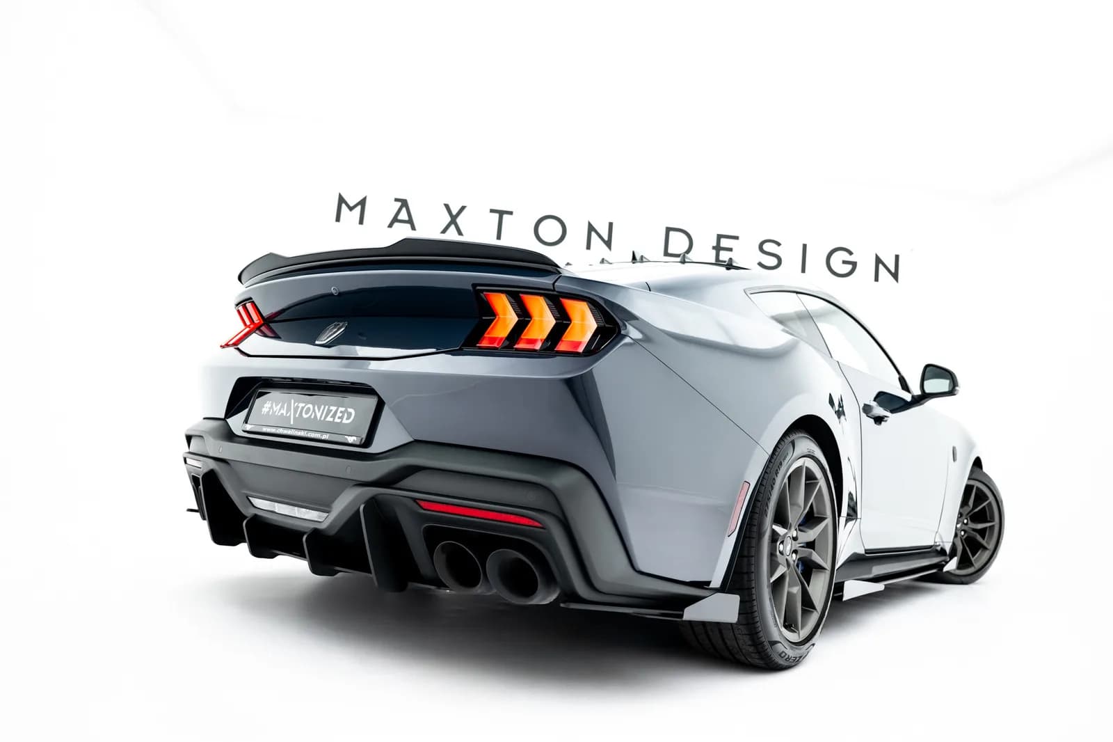 Задній дифузор Street Pro Maxton Ford Mustang Dark Horse Mk7 - фото My Tuning Lab