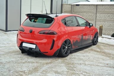 Продовження спойлера Maxton Seat Leon II MS Design (чорний глянець) - фото My Tuning Lab