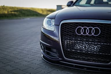 Передній сплітер Maxton Audi A6 S-Line C6 FL - фото My Tuning Lab