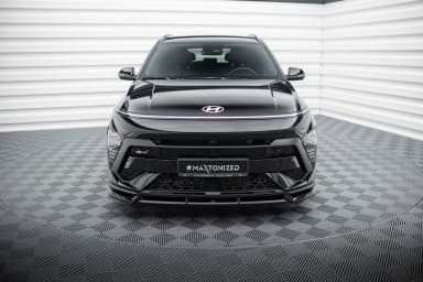 Передній сплітер Maxton Hyundai Kona N-Line Mk2 - фото My Tuning Lab