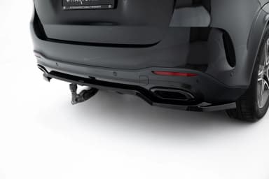 Задній сплітер (Z Dyfuzorem) Maxton Mercedes-Benz GLE SUV AMG-Line W167 / W167 Facelift - фото My Tuning Lab