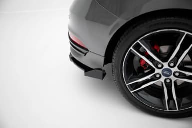 Задній дифузор Street Pro + Flaps Maxton Ford Focus ST Mk3 Facelift - фото My Tuning Lab