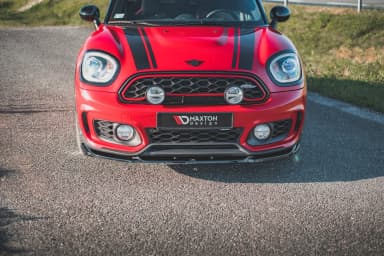 Передній сплітер V.2 Maxton Mini Countryman Mk2 F60 JCW - фото My Tuning Lab