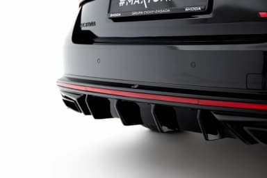 Задня накладка Maxton Skoda Octavia RS Mk4 / Mk4 Facelift - фото My Tuning Lab
