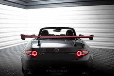 Karbonowy Spoiler Z Wewnętrznymi Wspornikami + LED Maxton Mazda MX-5 ND (Mk4) - фото My Tuning Lab