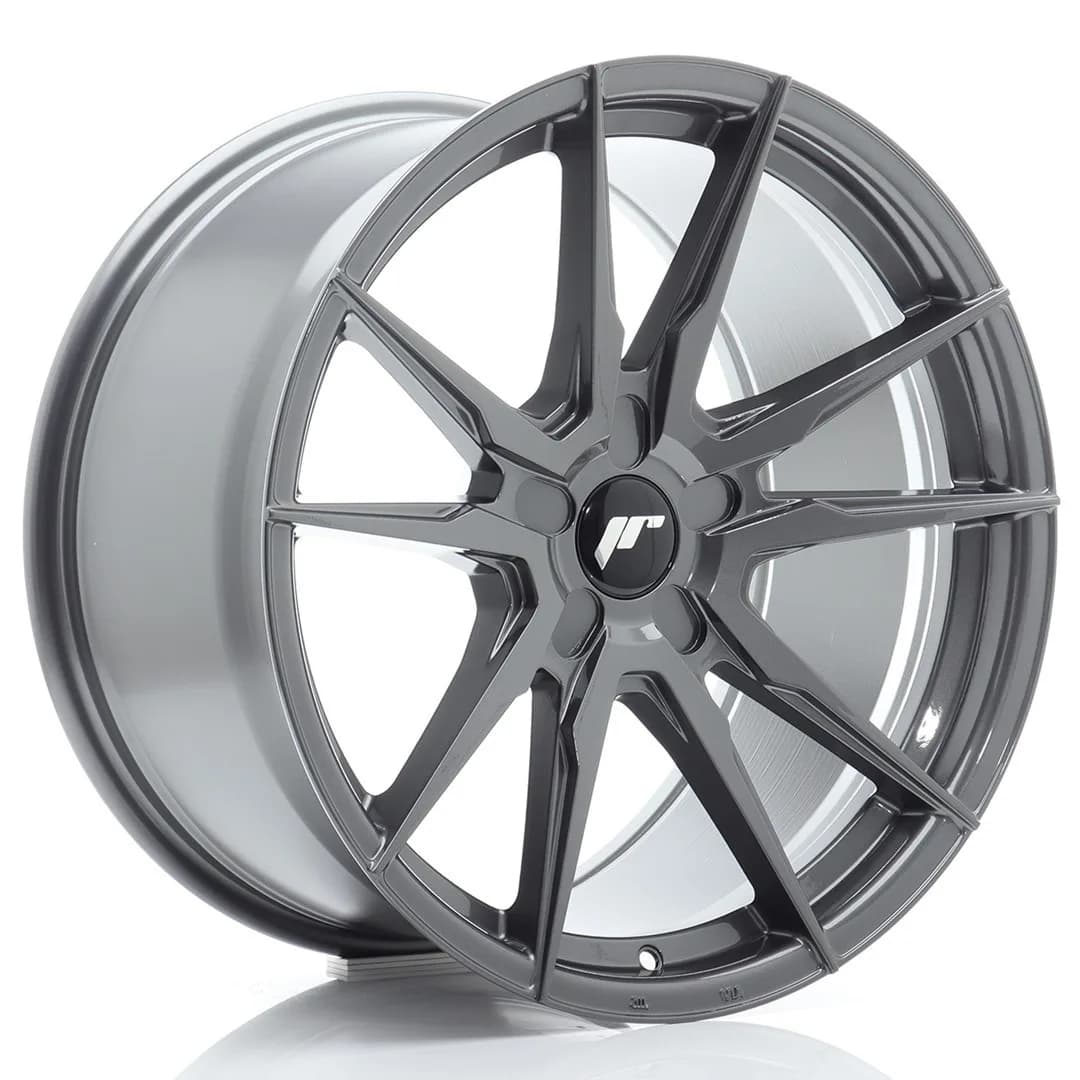 Легкосплавний диск 19" Japan Racing JR21 19x9,5 ET41 5x112 насичений сірий - фото My Tuning Lab