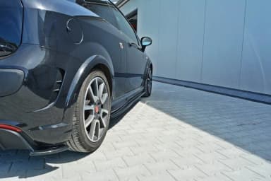 Накладки на пороги Maxton Abarth Punto Evo - фото My Tuning Lab