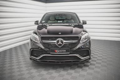 Передній сплітер V.2 Maxton Mercedes-Benz GLE Coupe / SUV 63 AMG C292 / W166 - фото My Tuning Lab