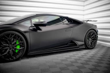 Накладки на пороги Maxton Lamborghini Huracan EVO - фото My Tuning Lab