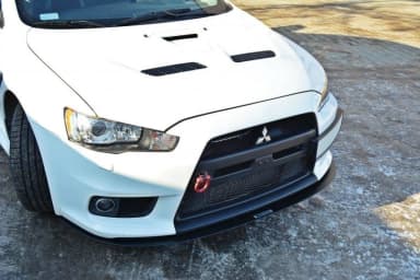 Передній сплітер Maxton Racing Mitsubishi Lancer Evo X V3 - фото My Tuning Lab