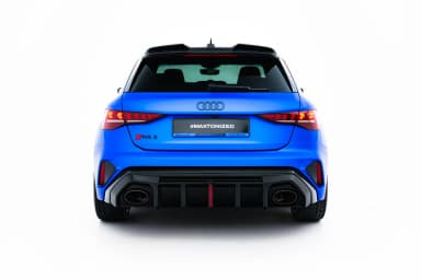 Задня накладка Maxton Audi RS3 8Y Sportback 8Y Facelift (Wersja z oryginalnym odblaskiem) - фото My Tuning Lab
