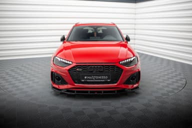 Комплект сплітерів Maxton Audi RS4 B9 Facelift - фото My Tuning Lab