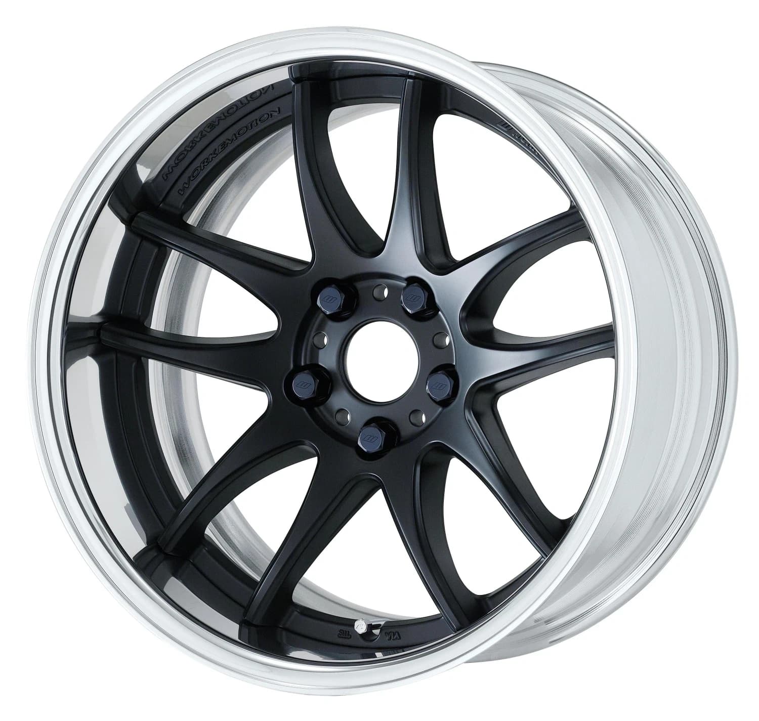 Легкосплавний диск 19" Work Wheels Work Emotion CR-2P 19x12,5 BLANK матовий чорний (MBL) - фото My Tuning Lab